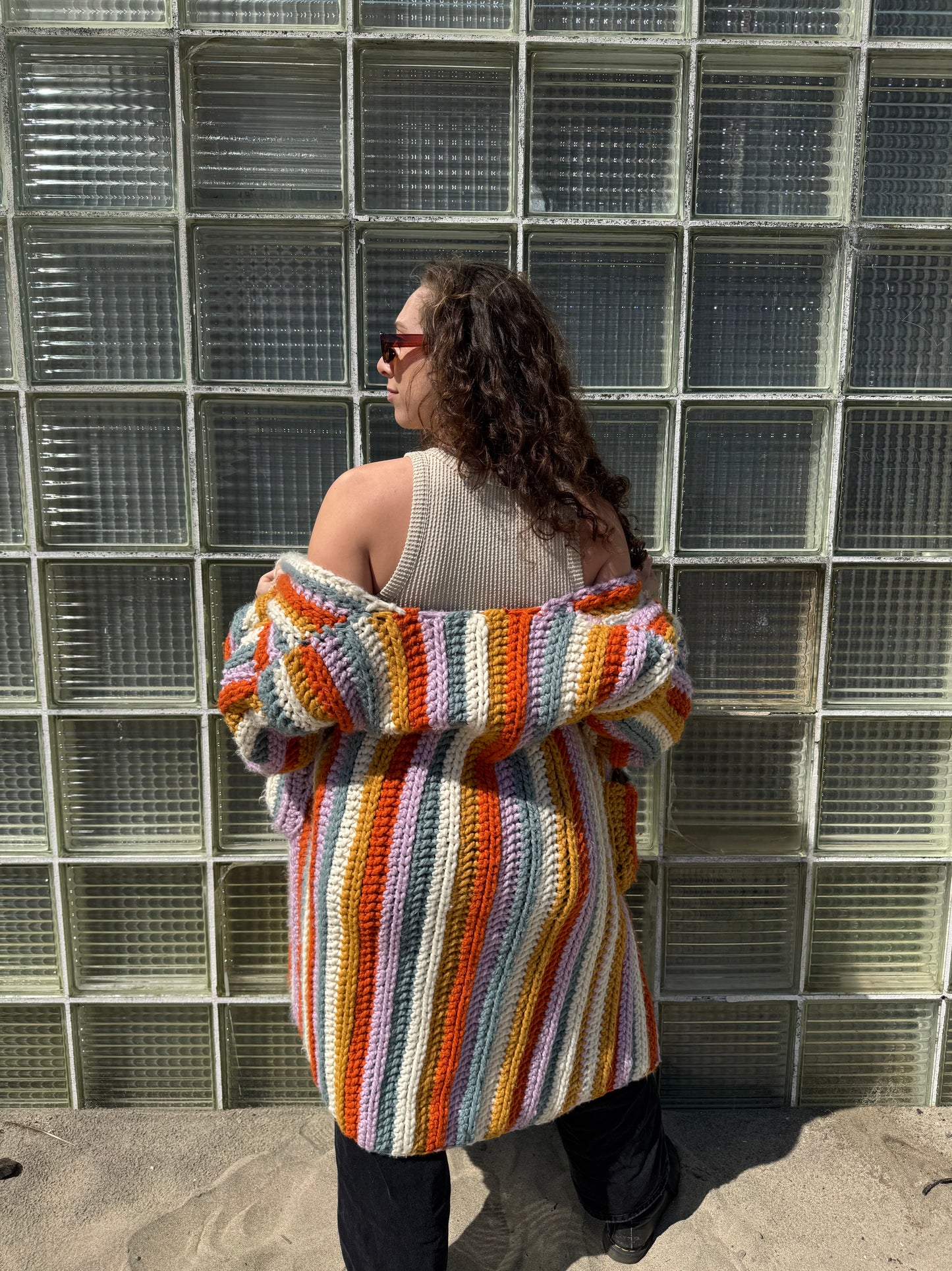 Bubble Sleeve Cardigan