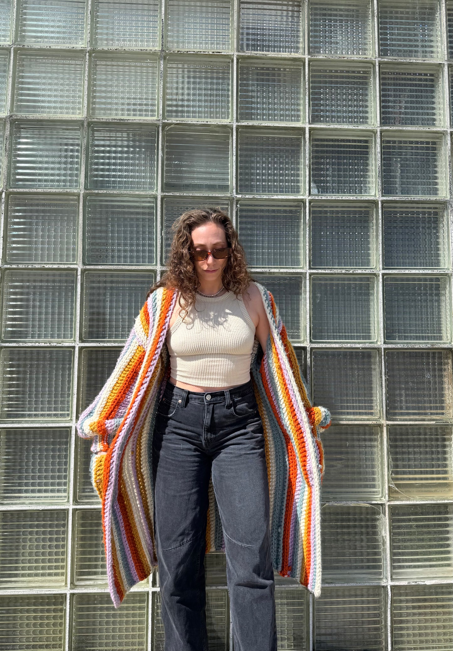 Bubble Sleeve Cardigan